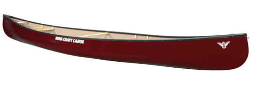 Nova Craft Prospector 16 Fibreglass Cheap Open Canoes Ox Blood Dark Red