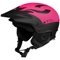 Sweet Rocker Comfortable Whitewater Kayaking Helmet With Max Protection Neon Pink