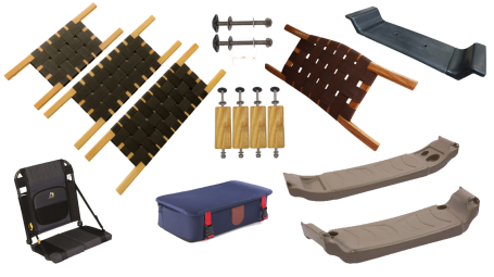 Open Canoe Replacement & Spare Seats, Backrest and Fittings For Sale At Norfolk Canoes