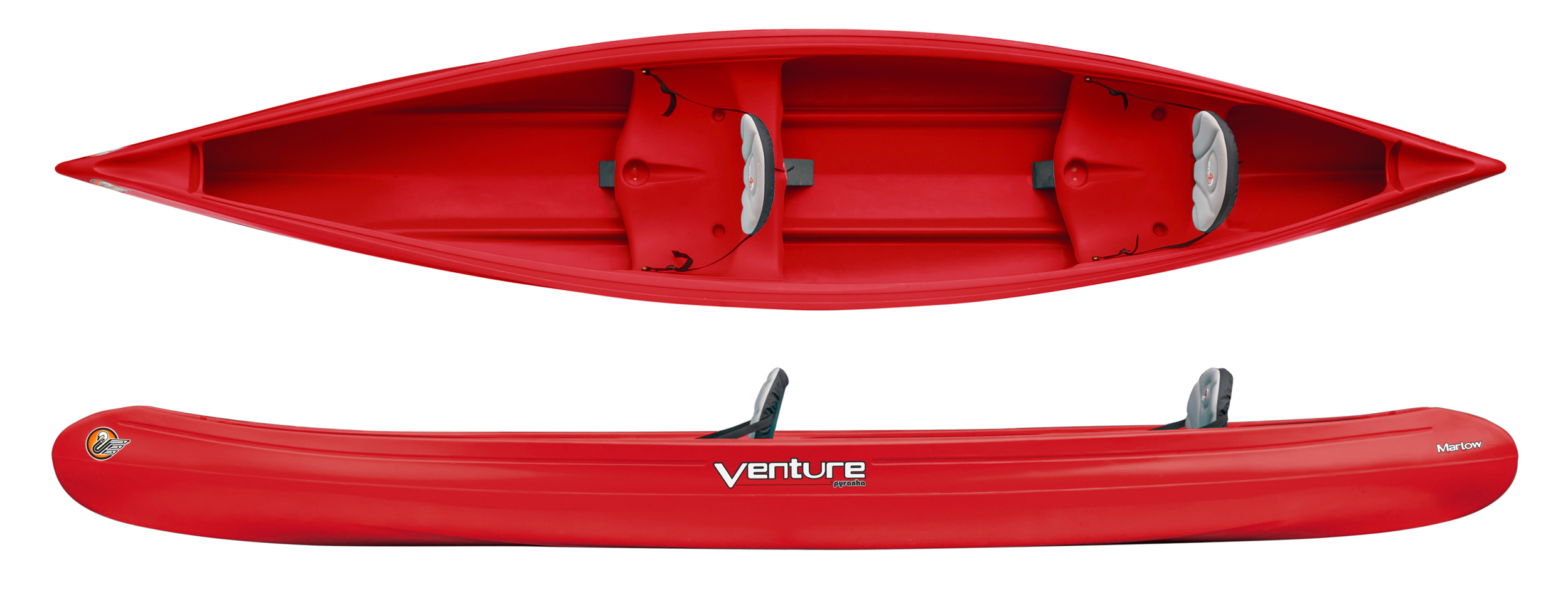 Venture Canoes Marlow Stackable Canoe Kayak Boat With A Traditional Look With A Kayak Seat Ideal For Touring On Hire Centre Fleets For Sale At Norfolk Canoes UK