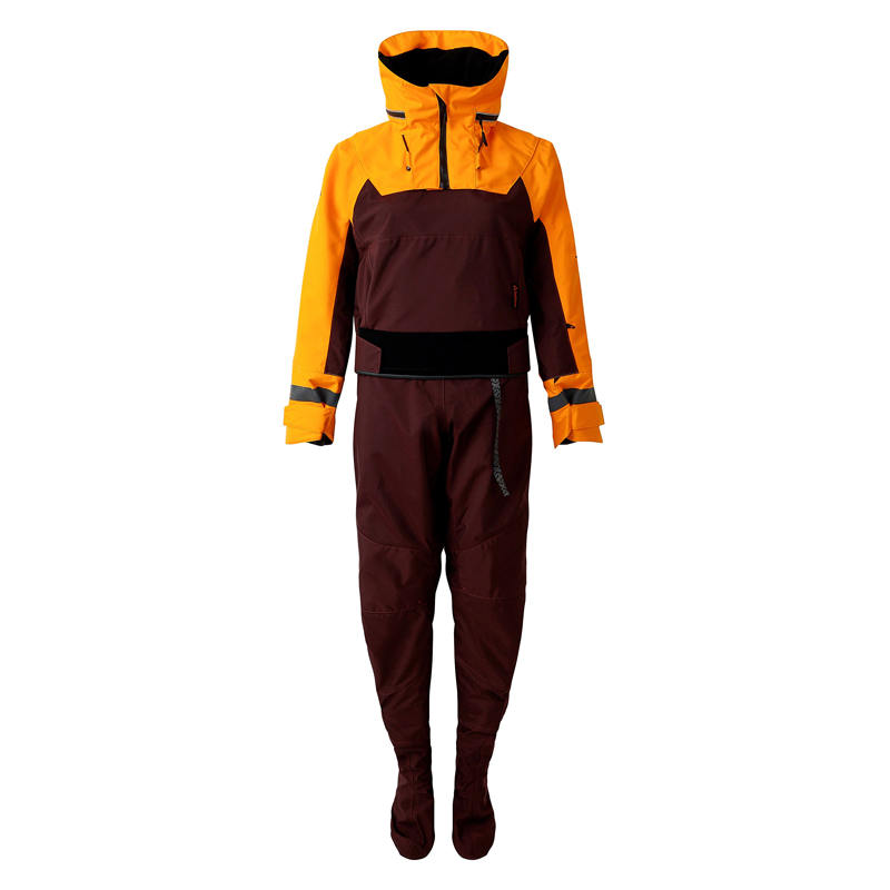 Typhoon Sea Kayak Hinge Ladies Drysuit Plum/Tangerine For Sale Norfolk Canoes UK