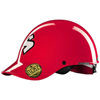 Sweet Strutter Whitewater Kayaking Peaked Helmet Gloss Poppy Red