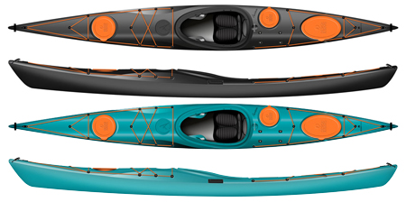 Design Kayaks Awesome Triple Layer Sea Kayak For Surfing, Play and Coaching For Sale At Norfolk Canoes UK