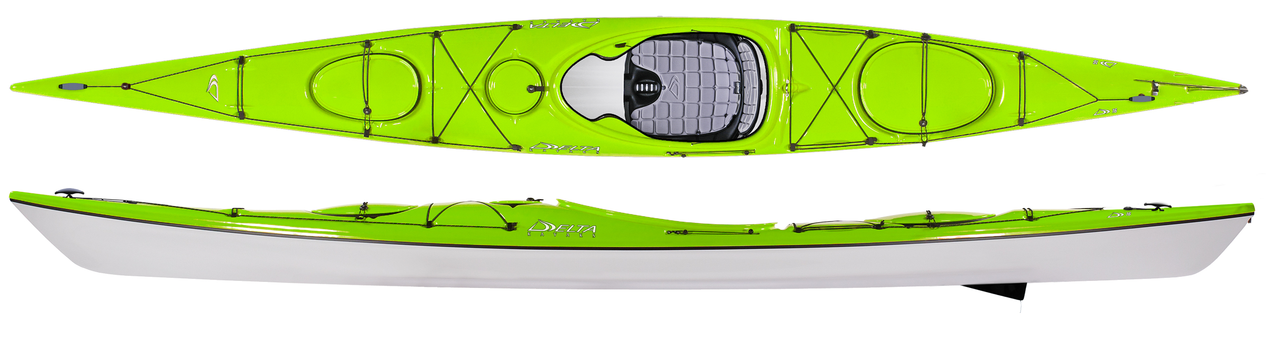 Delta Kayaks 16 With Skeg An Ultra Light Weight, Multi-Day Touring Kayak For Small and Mid Size Paddlers For Sale At Norfolk Canoes UK