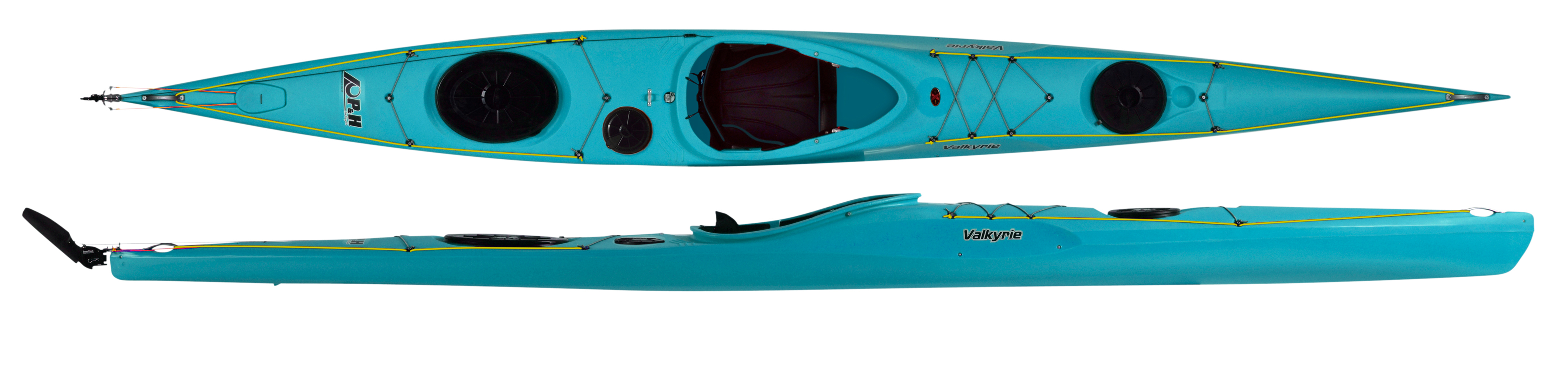 PH Valkyrie Sea Kayak A Plastic Fast Training Expedition Surfing For Sale At Norfolk Canoes UK