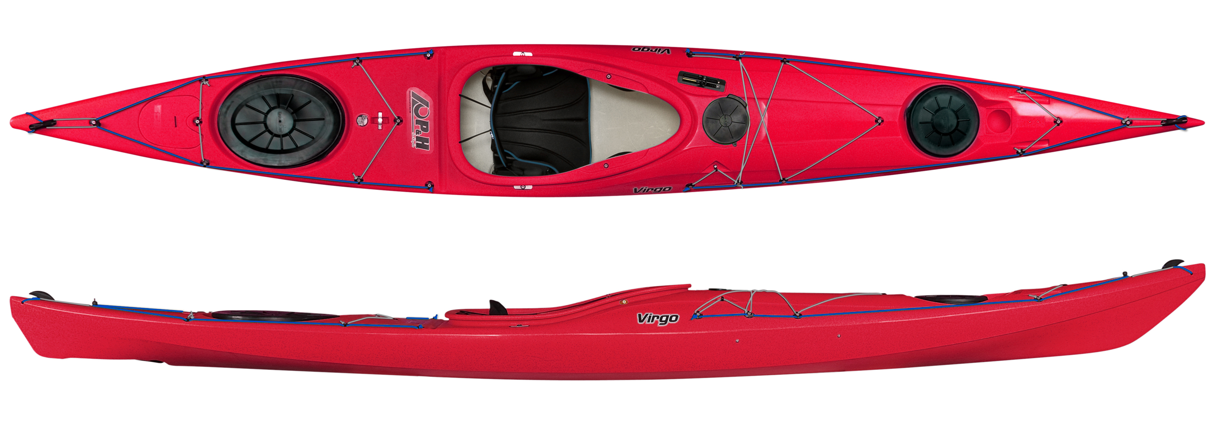 P and H Virgo Short Sea Kayak Used For Touring Kayaking For Sale At Norfolk Canoes UK