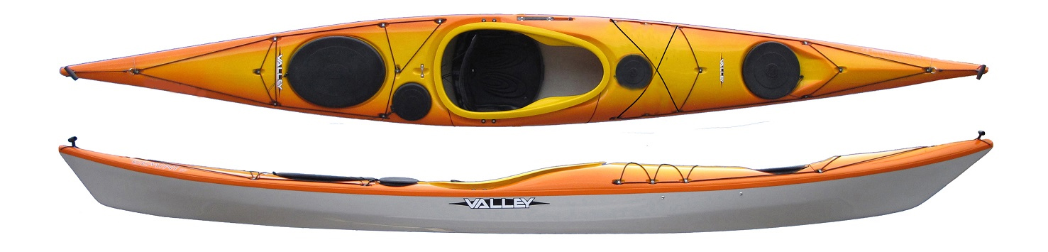 Valley Genesis 15.1 Composite and Kevlar Carbon Sea Kayak - Lightweight
