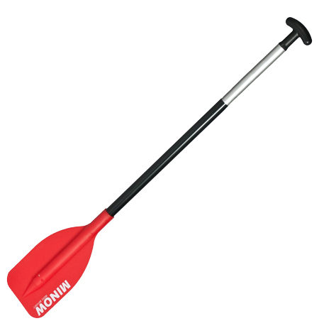 RUK Minow Kids, Childrens Open Canoe Paddle, Featuring A Robust Plastic Blade 