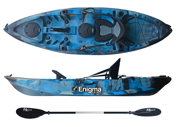 Enigma Kayaks Cruise Angler - Sit On Top Fishing Kayak
